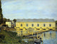 Alfred Sisley The Machine at Marly - 20" x 25" Premium Canvas Print