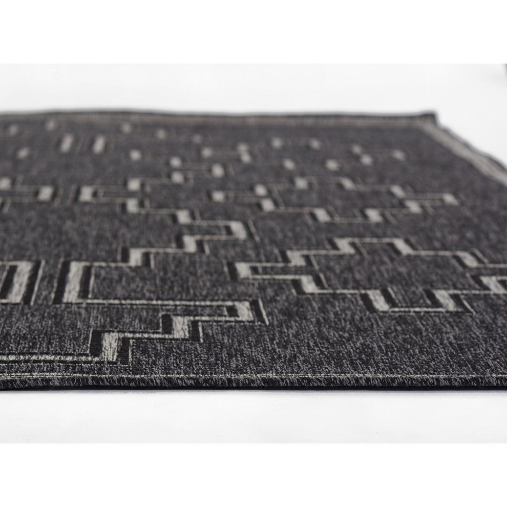 Momeni Hampton HAM-9/Black -8' X 10'