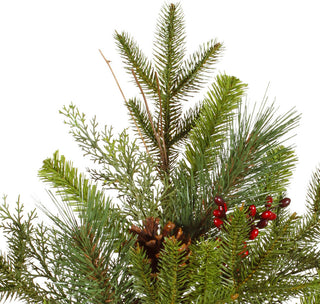 Vickerman 36" Cibola Mix Berry Teardrop, Unlit