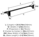 Amerock Davenport Transitional Towel Bar, Matte Black, 18" Center-to-Center