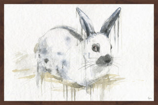 "Bon Lapin" Framed Painting Print, 36"x24"