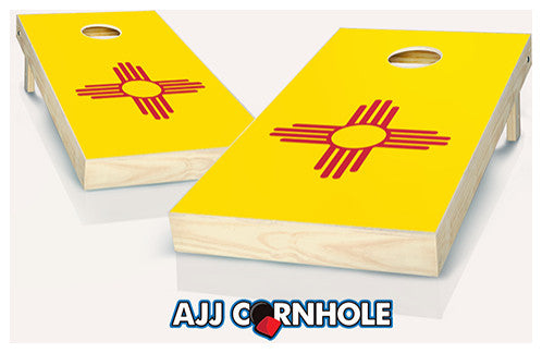 New Mexico Flag Cornhole Set