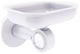 Clearview Wall Mounted Soap Dish Holder, Matte White
