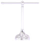 Carolina Guest Towel Stand, Satin Chrome