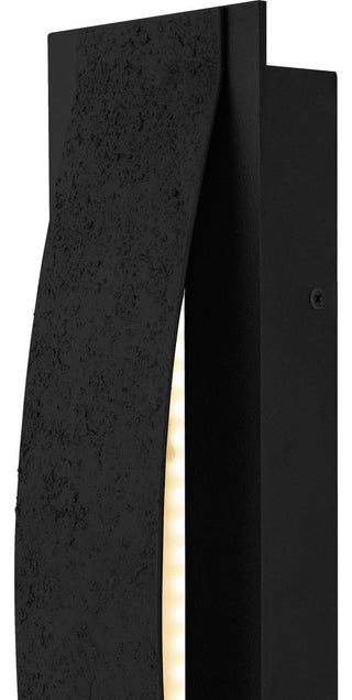 Quoizel ONX8405 Onyx 18" Tall LED Outdoor Wall Sconce - Earth Black