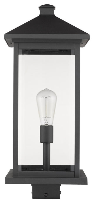 Z-Lite 531PHBXLS Portland 23" Tall Outdoor Single Head Post Light - Oil Rubbed