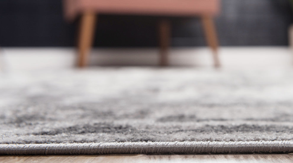 Unique Loom Dark Gray Larvotto Sofia 5' 0 x 8' 0 Area Rug