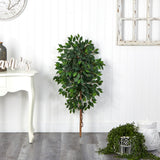 4' Single Ficus Artificial Tree, No Pot
