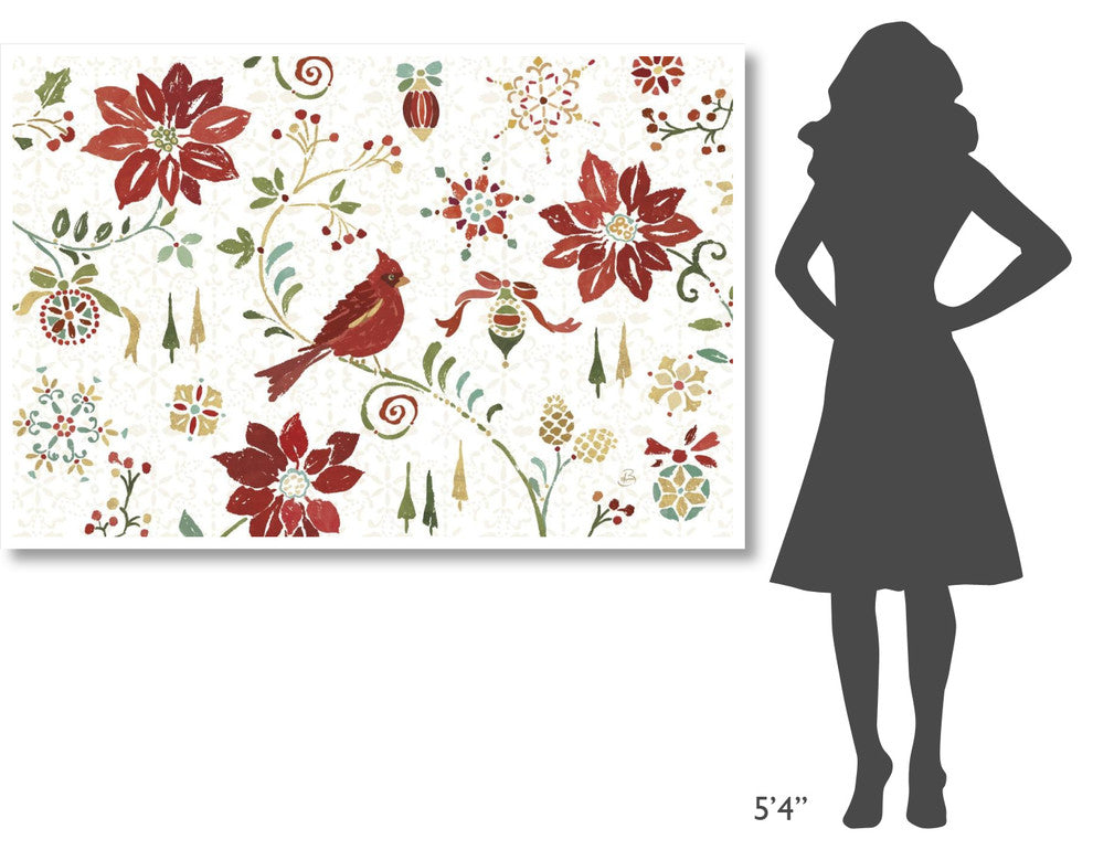 "Holiday Impressions I" Digital Paper Print by Daphne Brissonnet, 62"x42"