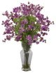 Dancing Daisy Silk Flower Arrangement, Purple