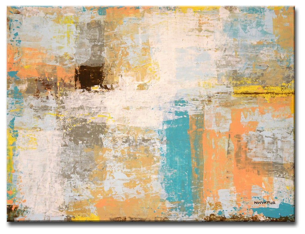 Ready2HangArt Oversized Canvas 'Promise Me' by Norman Wyatt, 16"x20"