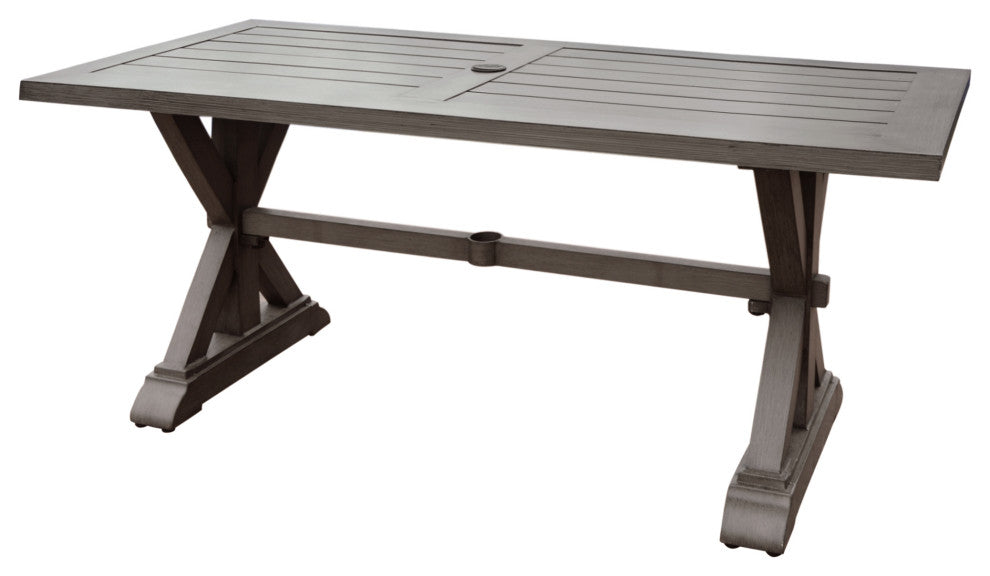 Beenle Modern Outdoor Aluminum Dining Table