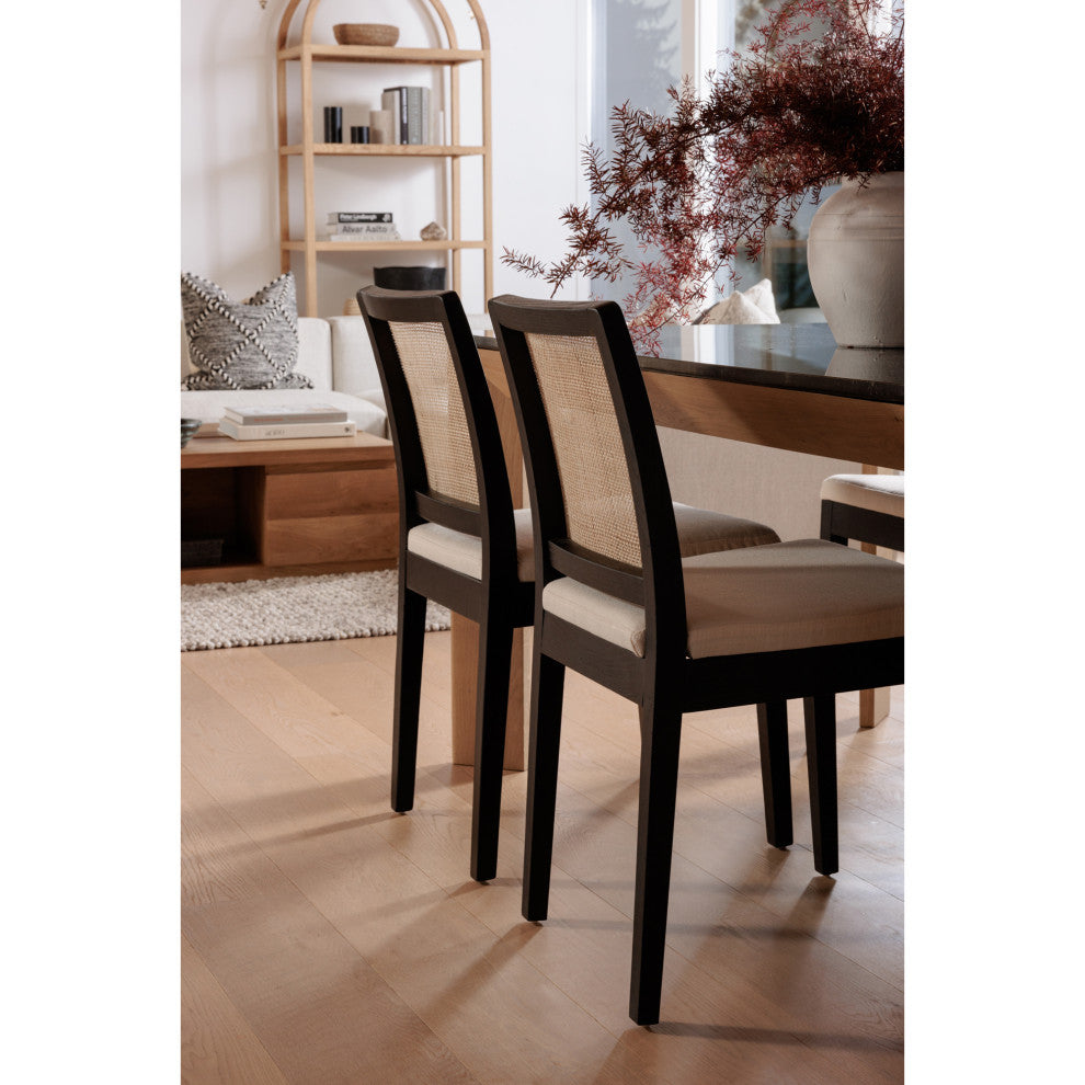 Orville Dining Chair Black, Set of Two
