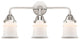 288-3W-PC-G181S-LED 3 Light 23.25" Bath Vanity Light, Polished Chrome