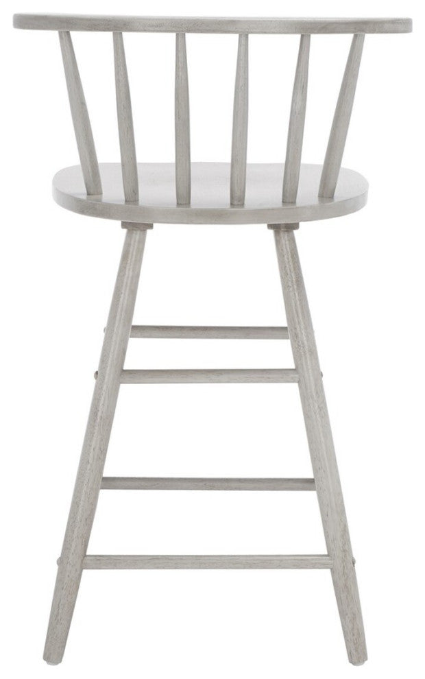 Safavieh Jay Wood Counter Stool, Grey