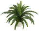 24" Potted Artificial Green Boston Fern in a Decorative Cream Pot
