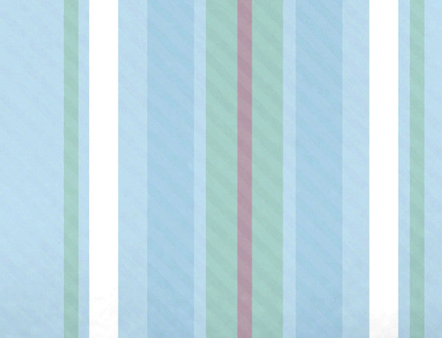 Multi-Stripe, Stripe Print Bath Towel, Light Blue