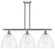 Innovations 516-3I-SN-GBD-122-LED 3 Light Island Light, Brushed Satin Nickel