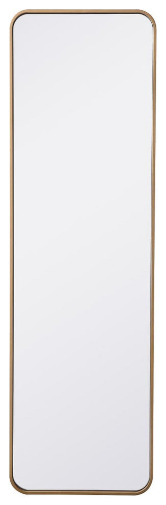 Elegant Decor Evermore Vanity Mirror Brass