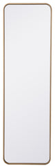 Elegant Decor Evermore Vanity Mirror Brass