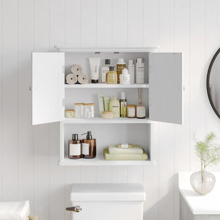 Dune Wall Mounted Bathroom Medicine Cabinet, White
