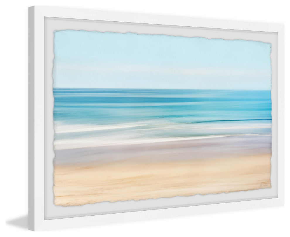 "Walk With Me" Framed Painting Print, 12x8