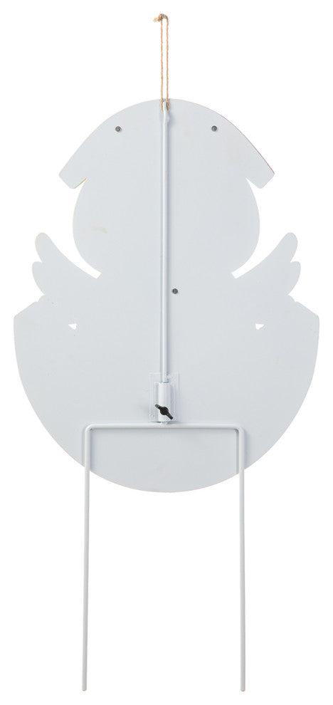 24"H Easter Metal Chick Egg Yard Stake