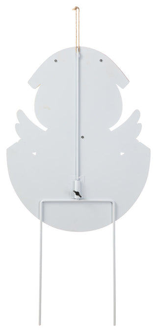 24"H Easter Metal Chick Egg Yard Stake