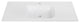 48" Solid Surface Resin Streamline K-1601-48 Vanity Top