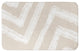 Neutral Zags 34x21 Bath Mat