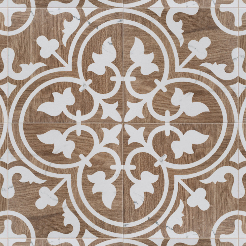 Llama Arte Loire Verso Noce Porcelain Floor and Wall Tile