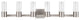 Midtown Bath Light, Brushed Nickel