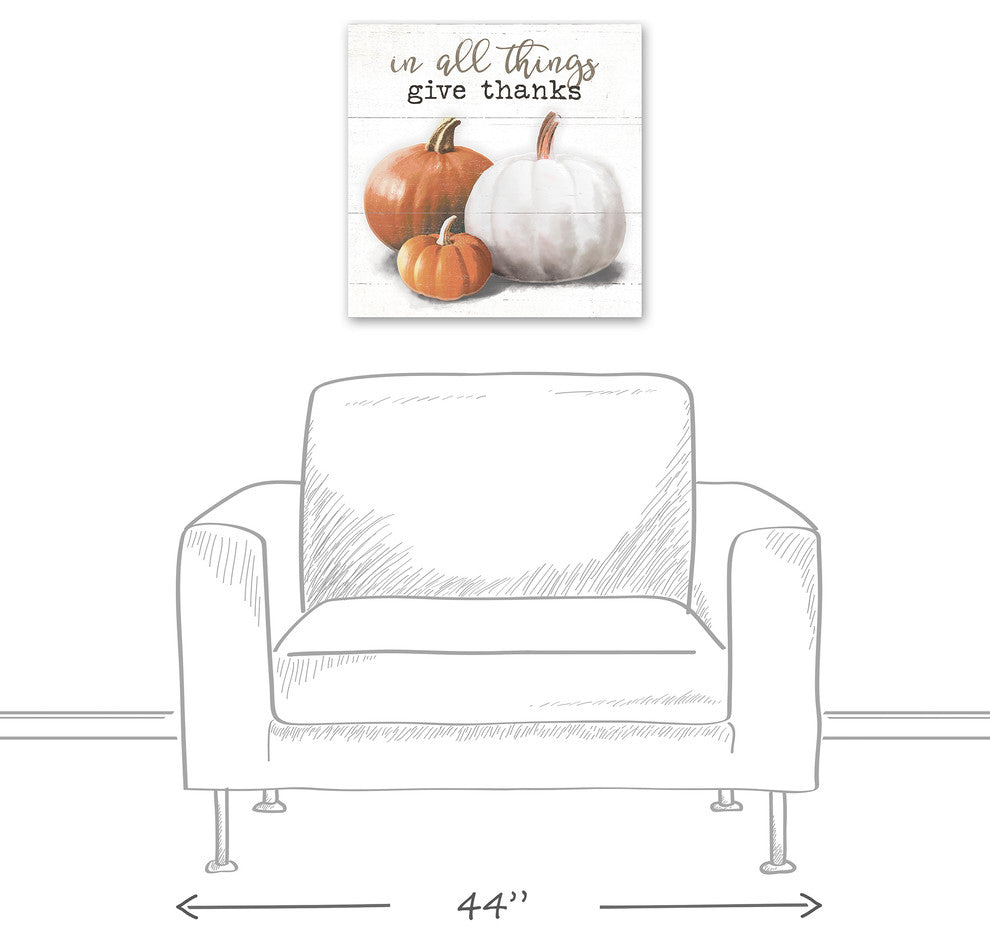 Give Thanks Print on Canvas
