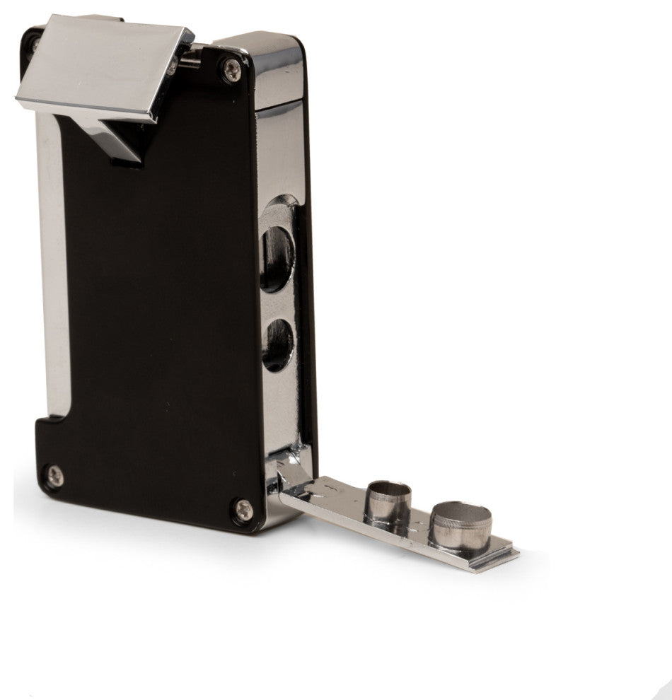 Torch Lighter, Punch Cutter, Gunmetal and Anodized Case