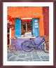Artwork, A Chair and Bicycle, Burano The Venice Collection, Framed