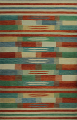 Winchester Kilim Nikolai Orange Rug