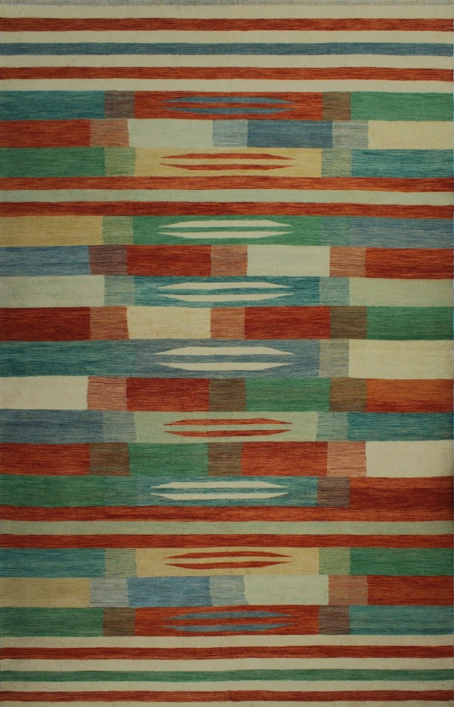 Winchester Kilim Nikolai Orange Rug