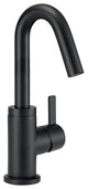 Amalfi Single Handle Lavatory Faucet, Satin Black