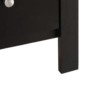 Close-up corner view on a white background (cropped portion of the product).