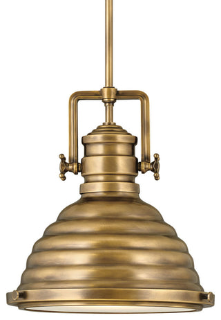 Hinkley Lighting 4697 Keating 1 Light 14"W Adjustable Pendant - Heritage Brass
