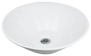 Nantucket Sinks NSV222 16" Round Ceramic Vessel Cone Vanity Bathroom Sink