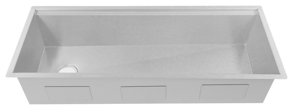 ZLINE 43 In. Under Mount Sink, DuraSnow Stainless Steel, SLS-43S
