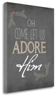 "Adore Him" By Jo Moulton, Giclee Print on Gallery Wrap Canvas, Ready to Hang