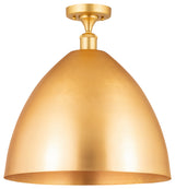 Innovations Lighting 516-1C-SG-MBD-16-SG-LED 1 Light 16" Semi-Flush Mount