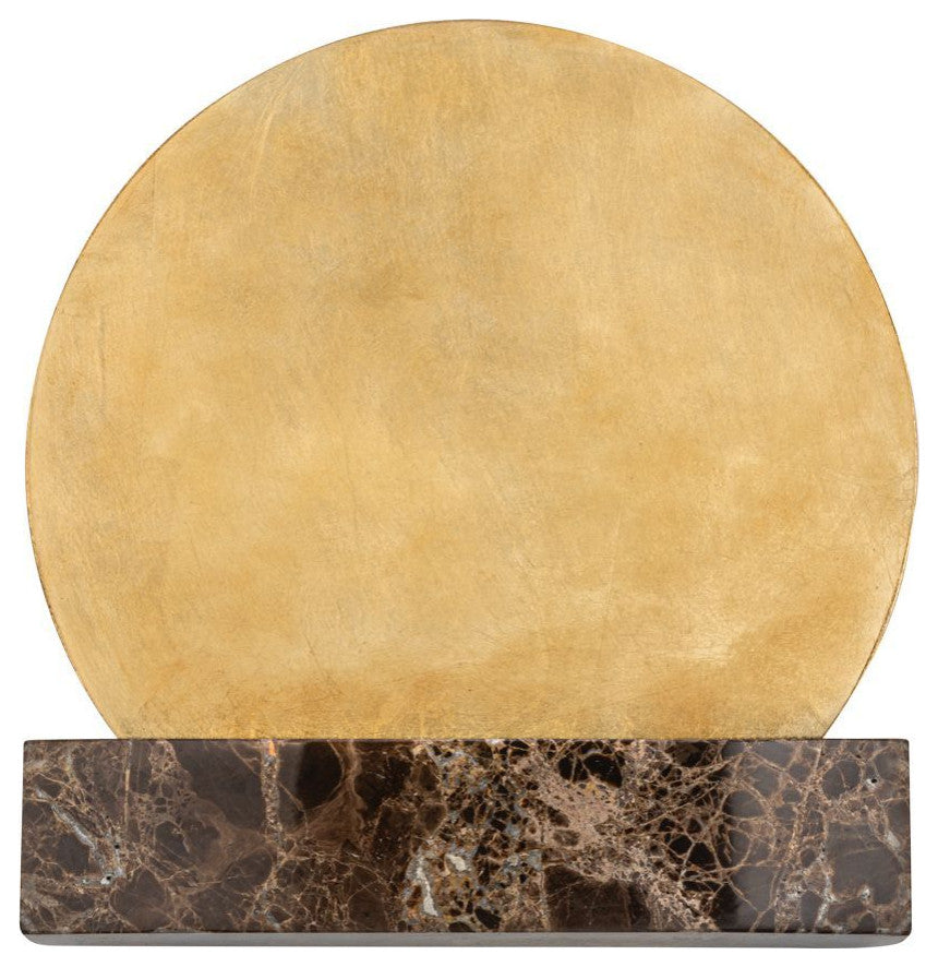 Rune Wall Sconce, Vintage Gold Leaf