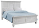 Coaster Franco Farmhouse Wood Eastern King Panel Bed in Antique White