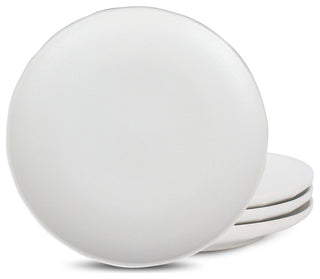 Stone Lain Rio Stoneware Salad Plate Set of 4, Beige