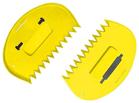 Bright Yellow Leaf Scoops
