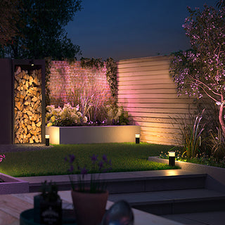 4 Pack 5W LED Landscape Light Low Voltage Waterproof for Pathway Patio Yard