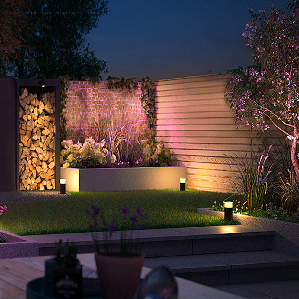 4 Pack 5W LED Landscape Light Low Voltage Waterproof for Pathway Patio Yard